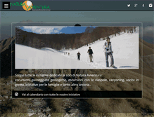Tablet Screenshot of naturaavventura.it